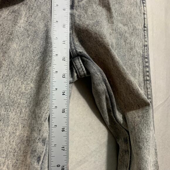 Vintage 90s Women’s Stefano Jeans Gray Acid Wash Size 10 - Picture 9 of 14